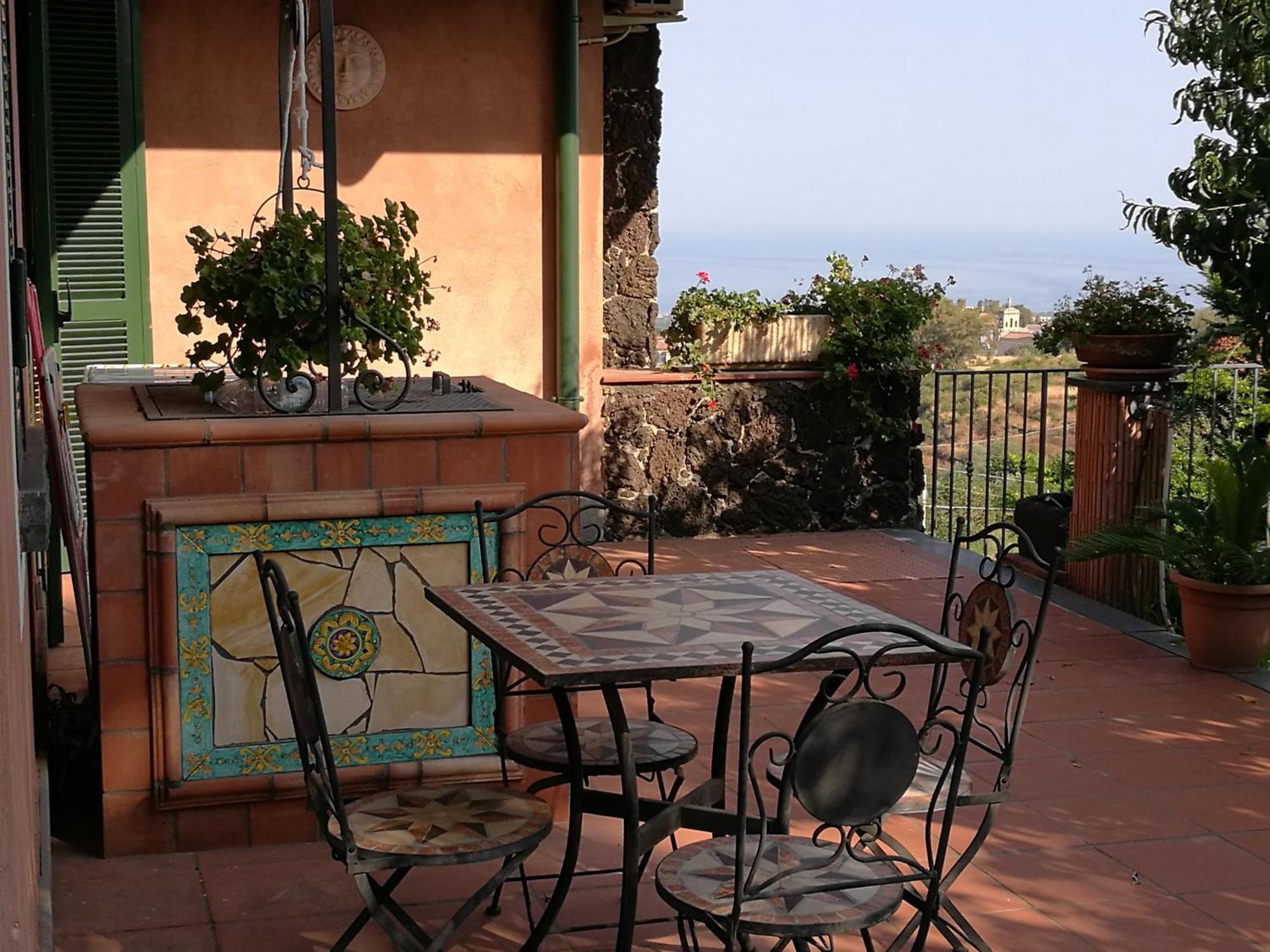 B&B Villa Dagala Santa Venerina Exterior foto